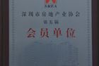 深圳市房地产业协会第五届会员单位